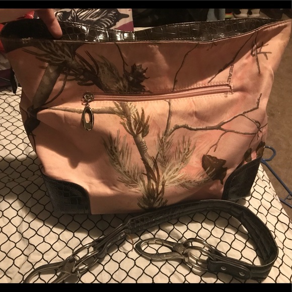 Real tree pink handbag. - Picture 3 of 3
